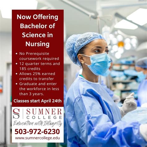 Bachelor of Science in Nursing Program - Sumner College