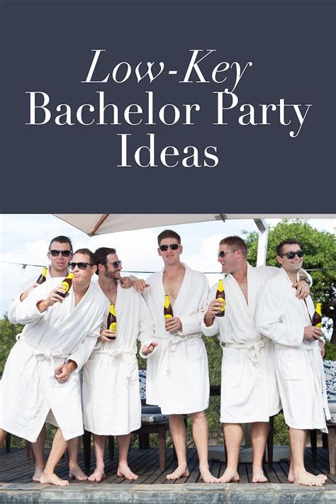 Bachelor party ideas. 