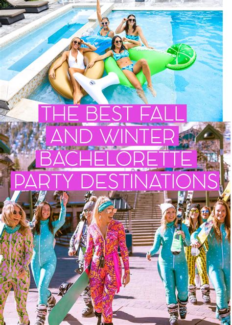 Bachelorette destinations. Now finding the perfect bachelorette party destination tops many a maids' to-do list. In the age of TikTok, these girls trips have grown a lot more … 