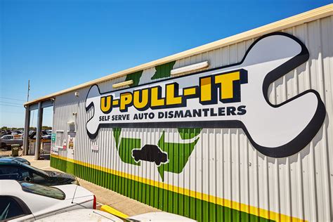 u-pull-it auto parts. Your bring your own tools and pull your own 