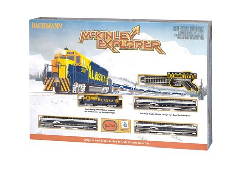 Bachmann N Scale McKinley Explorer Passenger Train Set #24010