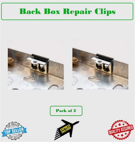 Back Box Repair Clips Replace Damaged Threads or Lugs on