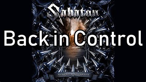 Back In control Lyrics : r/sabaton - Reddit