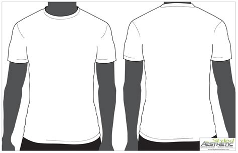 Back Of Shirt Template