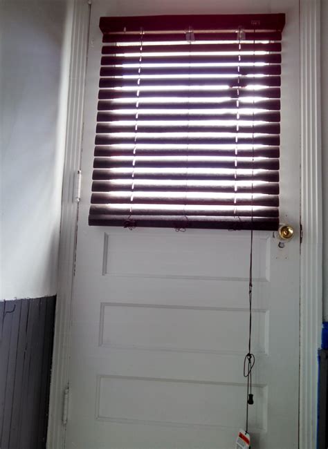 Back door blinds. ODL Add-On Blinds for Doors are designed to install quickly and easily on entry, patio, and French doors with raised frame door glass. Installation typically... 