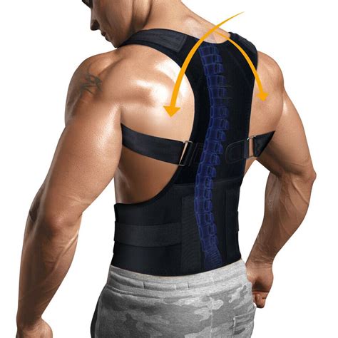 Back support brace walmart. Posture Corrector for Women and Men, Adjustable Upper Back Brace for Posture Hunchback Support and Providing Pain Relief from Neck, Shoulder, and Upper Back ... 