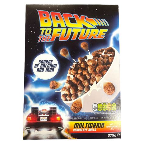 Back to the future - multigrain chocolate balls cereals