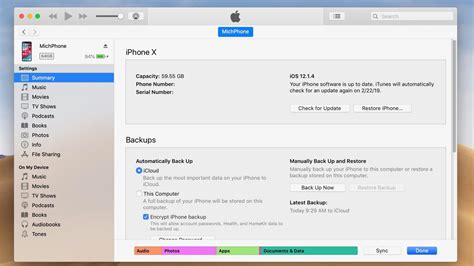 Back up iphone to mac. You can back up an iPhone with iTunes on a Mac computer and make an encrypted backup if necessary. Actually, iTunes offers two choices for users to back up … 