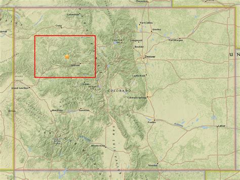 Back-to-back earthquakes recorded in southern Colorado Monday