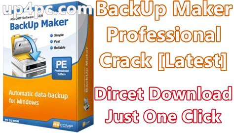 BackUp Maker Professional Crack 7.502 With Key Download 