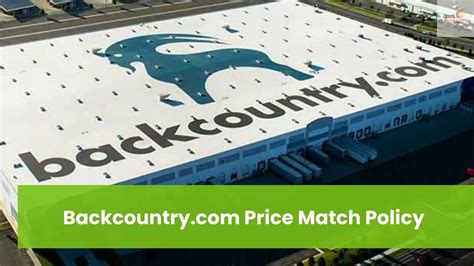 Backcountry Price Match