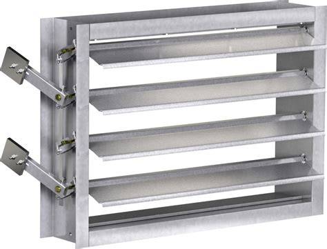 Backdraft damper greenheck.  The dampers are opened by air pressure differential (assisted by...