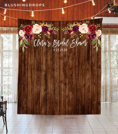 Backdrop for Bridal Showers - Etsy