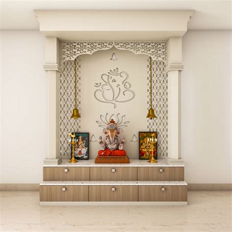 S2S Yellow Ganesh Backdrop Cloth for Pooja Decoration Traditio