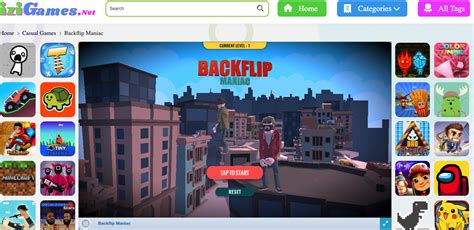 Backflip Maniac Unblocked GAMES. DONTRUKO » Unblocked Online Games. If what you like are the games that make you feel adrenaline when jumping from one side to another, then it is normal that you want to play Backflip Maniac comfortably. The best option is not to have to download it, but simply to have it when you can take advantage of it ...