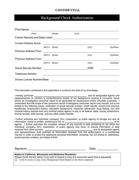 Background Check Agreement - Helpside