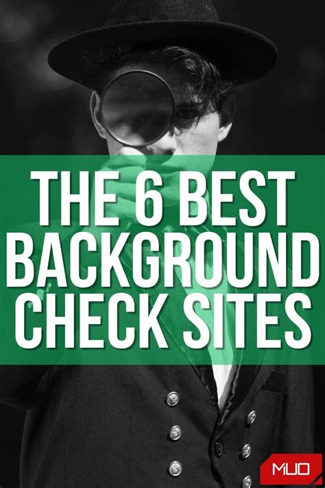 Background check sites. Here, we have listed some best background check websites along with their specifications. And here are the top 4 recommendations. Instant Checkmate - Perfect Results through Huge Database ... 