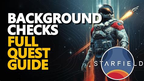 Background checks starfield. Just as an FYI: All background skills are Tier 1 skills (the top level basic ones) and the background simply gives you 1 point in each. The background you pick will effect your dialog checks for the entire game. The 3 points are ultimately meaningless in the game as a whole. 