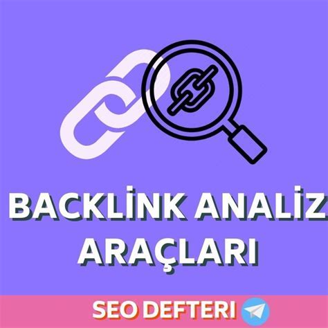 Backlink analiz aracı