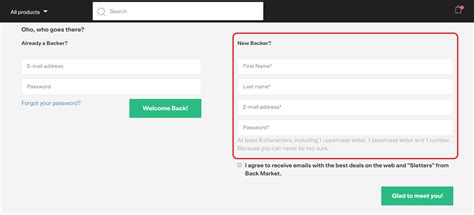 Backmarket login. We would like to show you a description here but the site won’t allow us. 