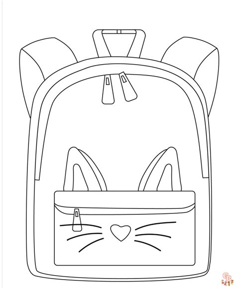 Backpack Free Printable Coloring Pages Backpack Coloring Pages