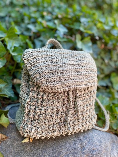 Backpack crochet pattern