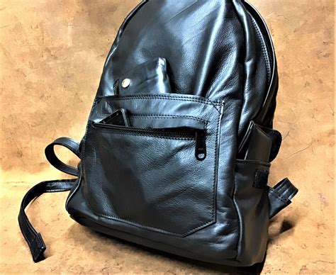 Backpack leather backpack. Jan 5, 2024 · Tumi Brief Pack. It's also lightweight for a large leather backpack. The average person may not need this much space, or this many compartments. The Tumi Brief Pack is the bulkiest backpack on our ... 