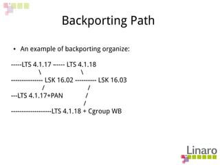 Backporting kernel patches. g.  This means that paths to files inside th...