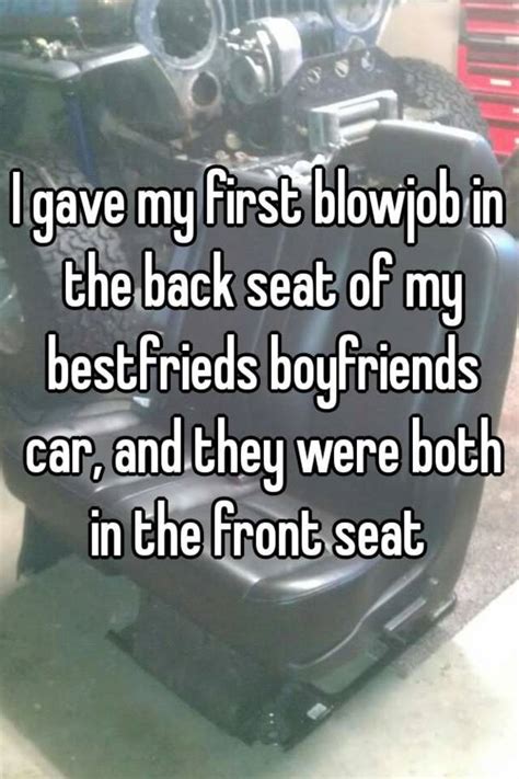 Quickie in the back seat 01:17. . Backseatblowjobs