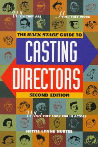 Backstage guide to casting directors who they are how they work what they look for in actors. - Manual conexion radar raytheon r 10 xx y ploter.