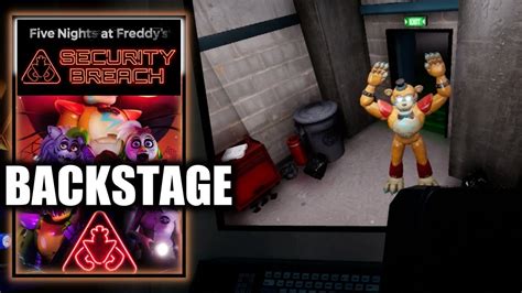 Adjust the Backstage Office game so that the door buttons are only accessible to players once the dialogue and/or sequence are completed. Fixed an issue where Freddy would not go to the recharge station if the player controls Freddy at low power. Fixed an issue where players could repeat the Backstage Office Game after completing it the first time. Backstage office fnaf security breach