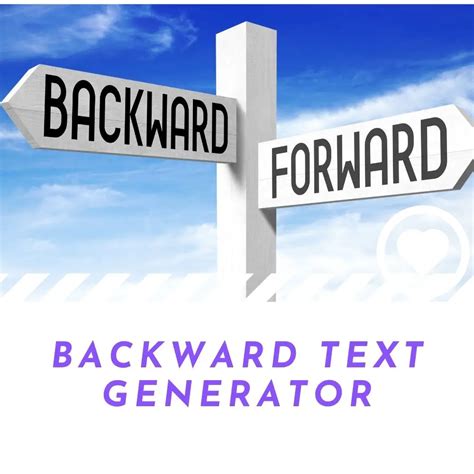 Backwards Letter Generator Text Words to Image Backwards …