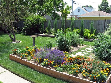 Backyard garden design. Dedicate space for a small fish pond surrounded by natural paving stones, then fill in the area with lush bushes and flowers. You'll likely want to start with a pond liner, but keep in mind you'll ... 