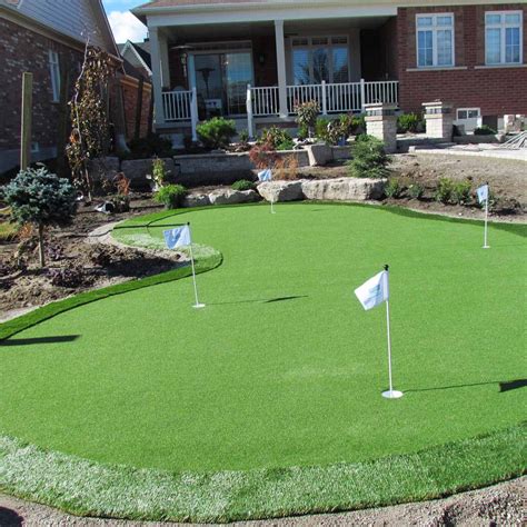 Backyard putting green cost. The average putting green costs $490 to $850 to install, although it can cost up to $9,000 not including labor costs if the putting green is installed by professionals. Oftentimes, the cost of a putting green is determined by the square footage of material needed by the customer. Putting greens can be quite expensive to install, but you can ... 