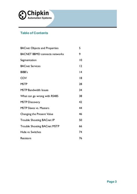 Bacnet For Field Technicians: Chipkin, Peter ... - amazon.com