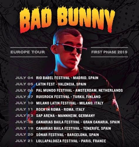 Bad Bunny Europe Tour 2023