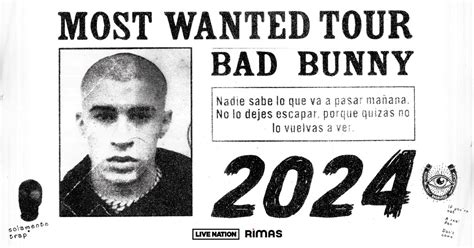 Bad Bunny to wrap Most Wanted Tour at Kaseya Center in May 2024