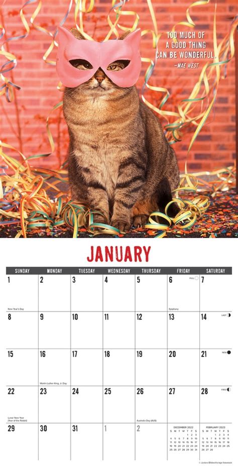 Bad Kitties Calendar 2023