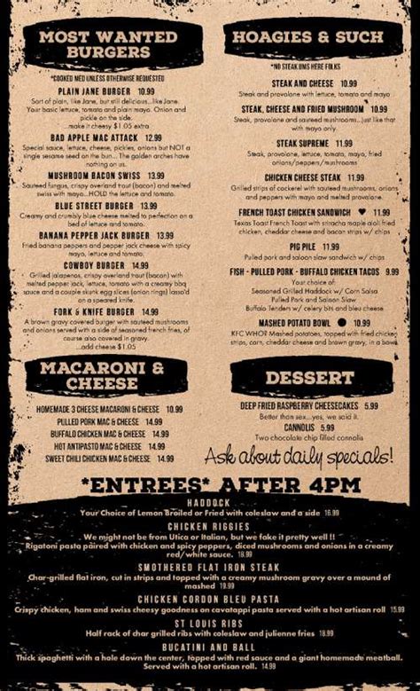 Bad apple saloon. View the Menu of Bad Apple Saloon LLC in 545 Arsenal St, Watertown, NY 13601-2435, United States, Watertown, NY. Share it with friends or find your next meal. The Bad Apple Saloon is one of several... 