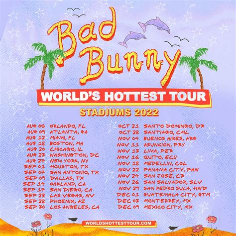 Bad Bunny Setlist at Estadio Olímpico Félix S
