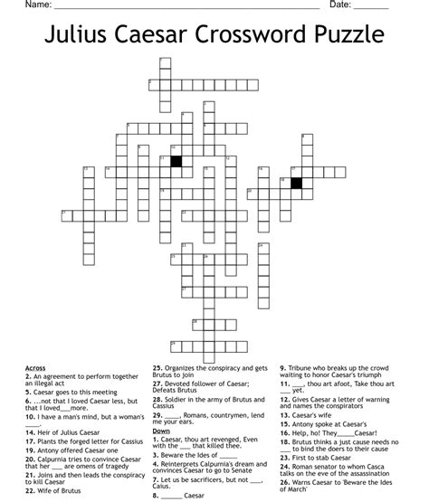 On this page you will find the solution to Bad day for Caesar crossword clue crossword clue. This clue was last seen on October 16 2019 on New York Times’s Crossword. If you have any other question or need extra help, please feel free to contact us or use the search box/calendar for any clue.