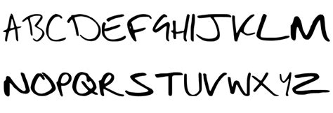 Bad_Handwriting Font - FFonts.net