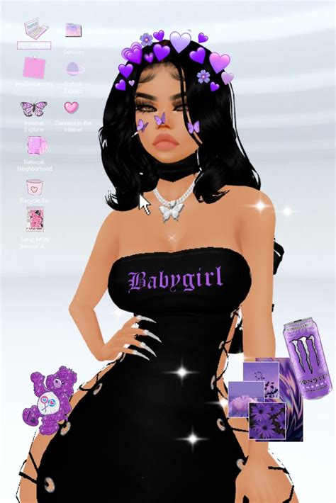 Imvu outfits ideas baddie with names Exp
