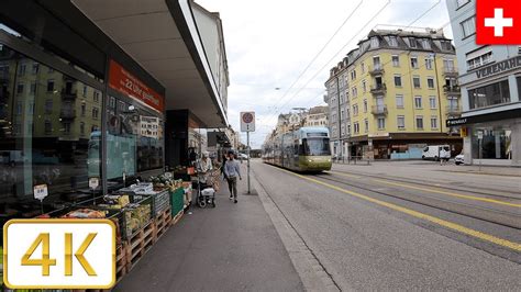 Badenerstrasse, Zurich, Switzerland Summer 2024【4K】