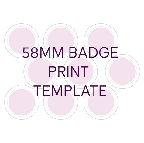 Badge Maker Template