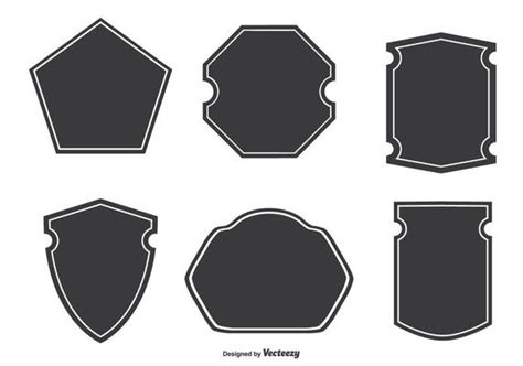 Badge Shapes Vector Art, Icons, and Graphics for Free …