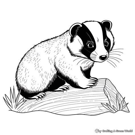 Badger Coloring