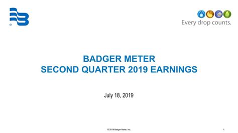 Badger Meter: Q2 Earnings Snapshot