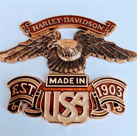 OEM Harley-Davidson 2022 HD MY22 Fatboy Tank Emblem Badge 14101547,