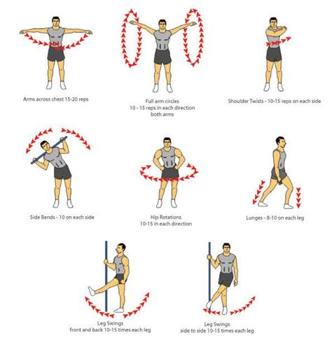 Badminton Complete Warm Up (Dynamic Stretching)